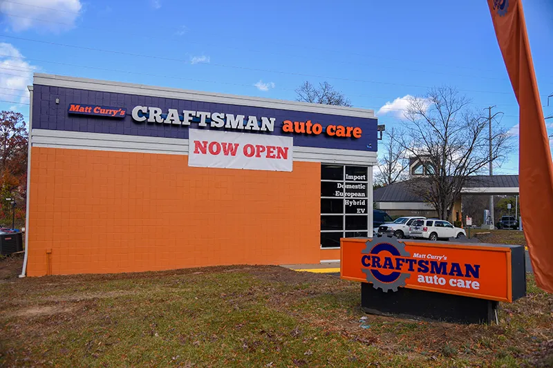 Craftsman Auto Care shop now open.